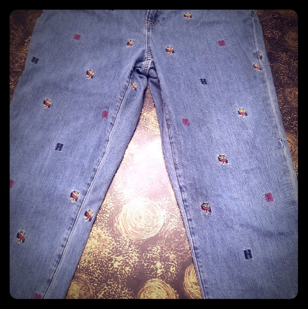 Light blue jeans